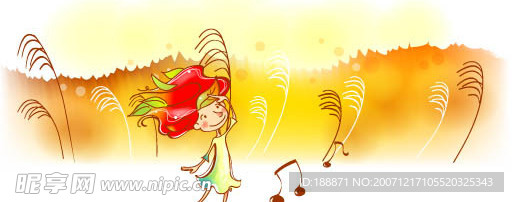 猪年秋天风景AI格式