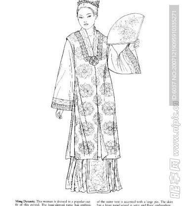 中国传统服饰色彩 插图