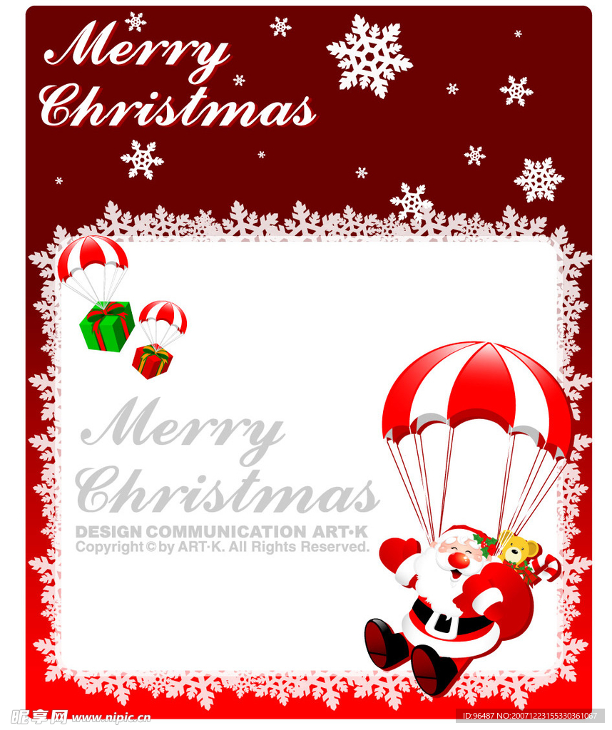 圣诞POP海报设计06