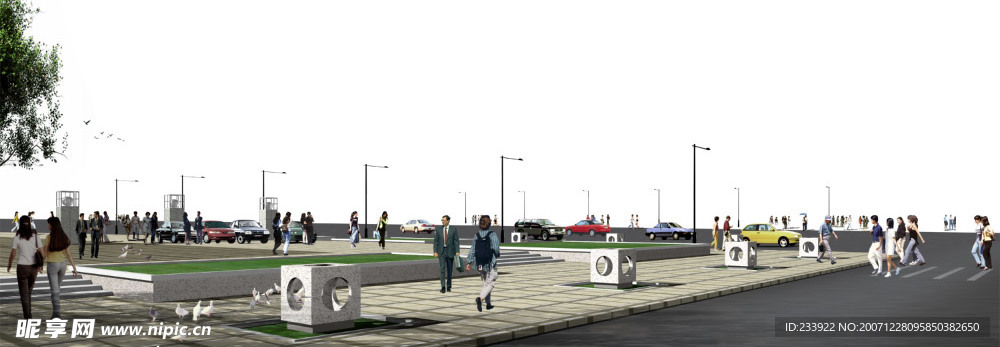 建筑后期素材PSD