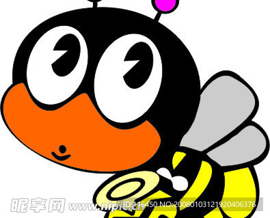 百花牌蜂产品卡通