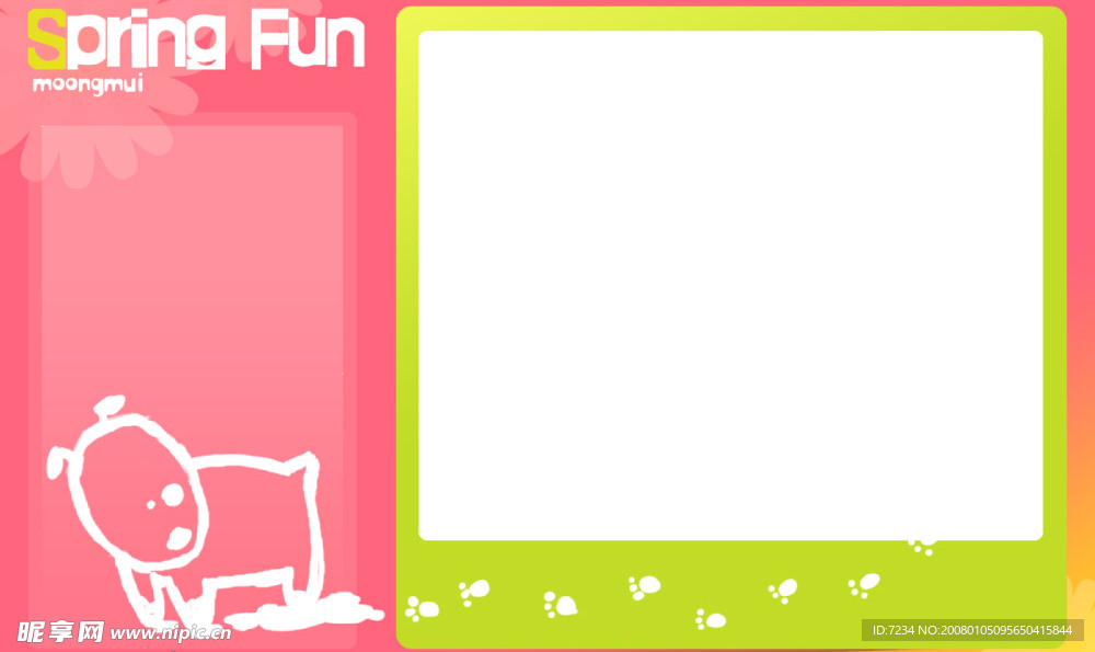 儿童相册模板003.