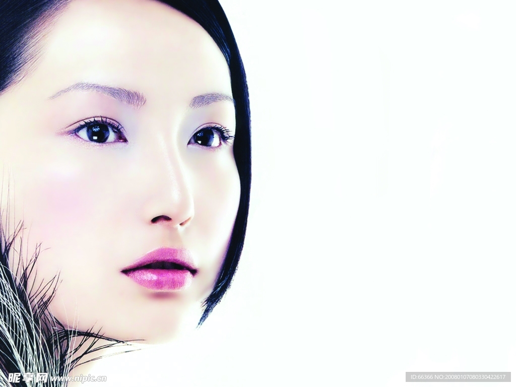 红唇美女大头像