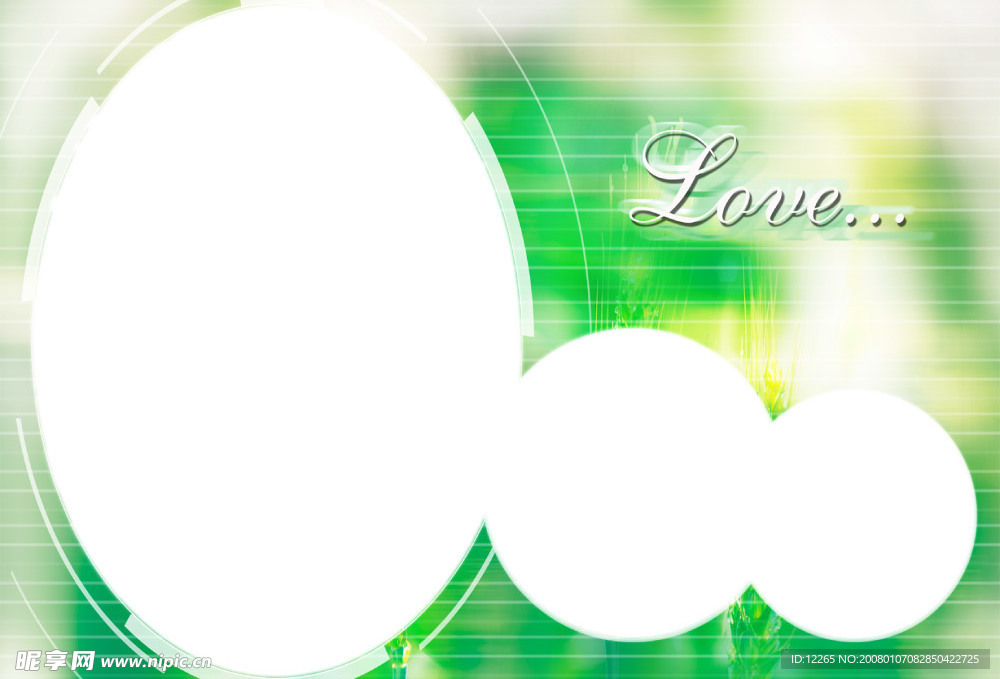 儿童艺术照模板