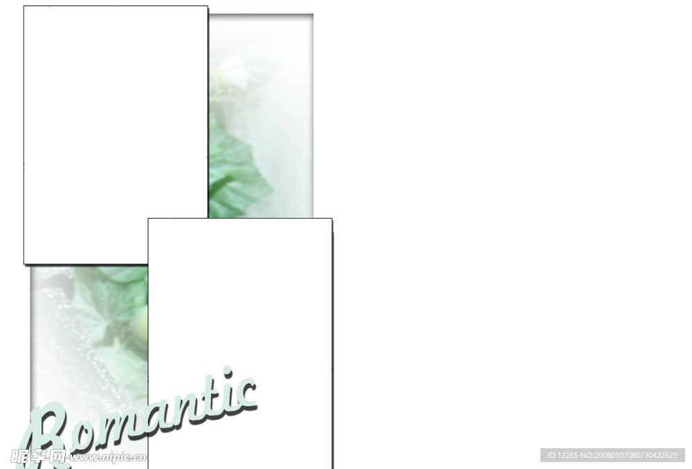 儿童艺术照模板