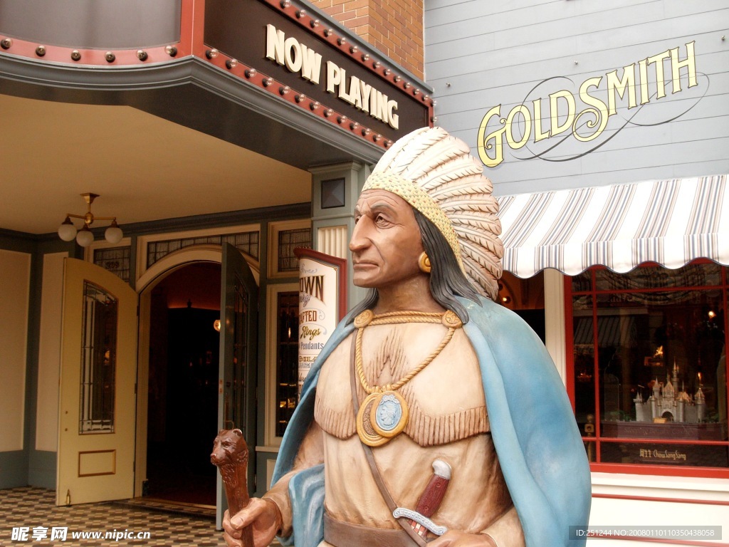 印第安人-迪士尼