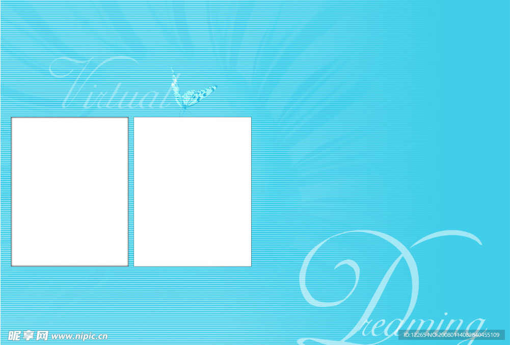 儿童艺术照模板