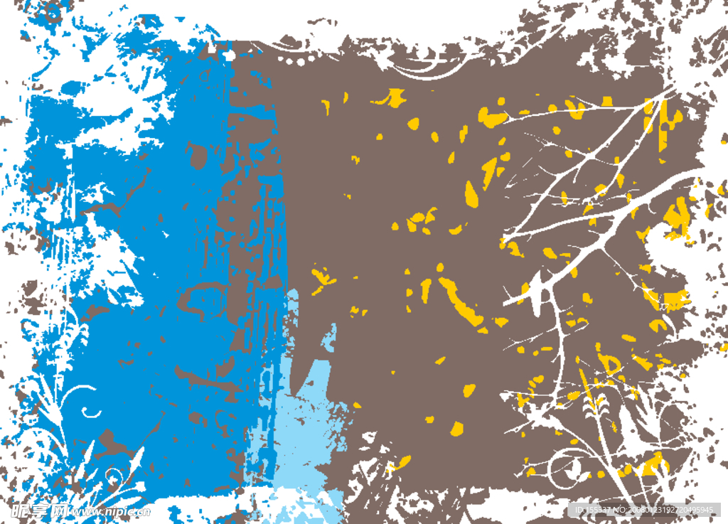 时尚残缺底纹033