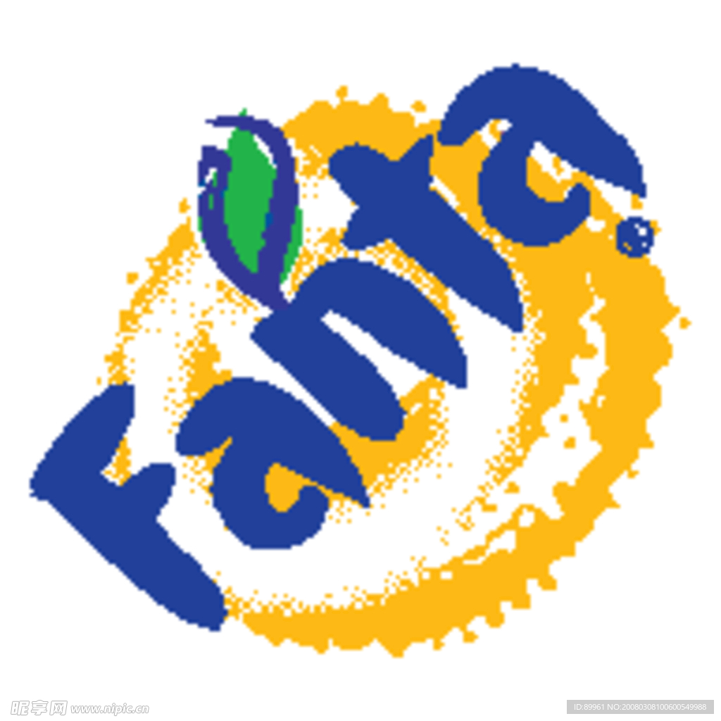 Fanta芬达矢量标志