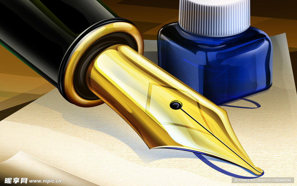 抽象华丽色彩视觉设计