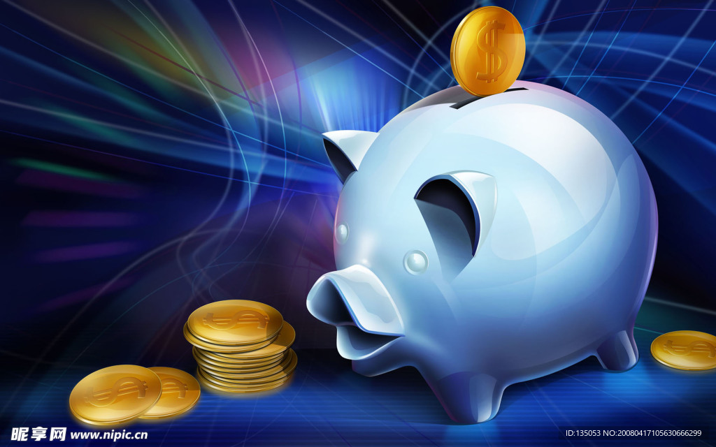 抽象华丽色彩视觉设计