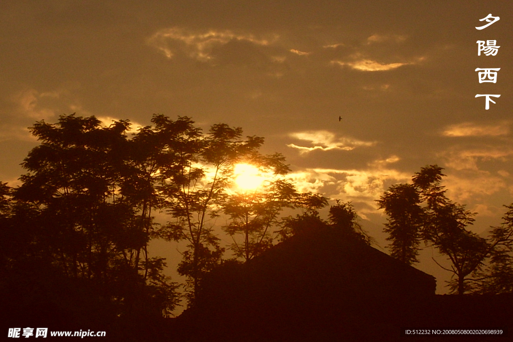 夕阳西下