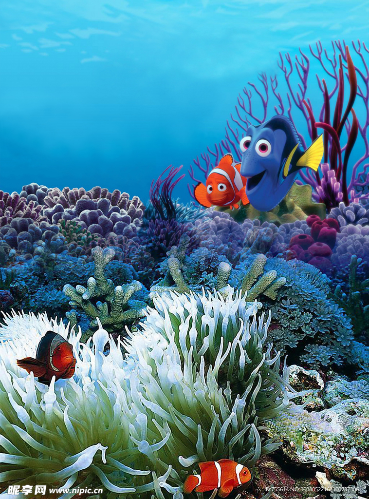 高清海底世界合成图