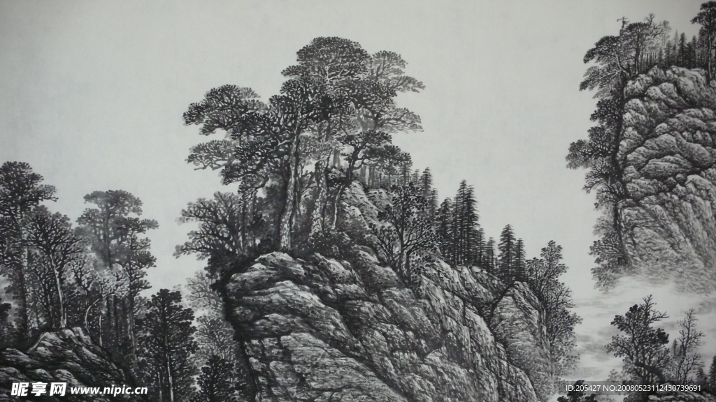 高太旗新作，国画