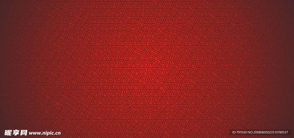 奥运祥云背景失量图