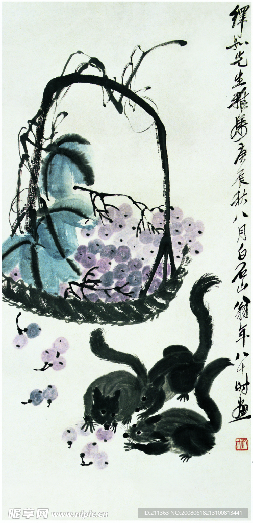 齐白石写意国画