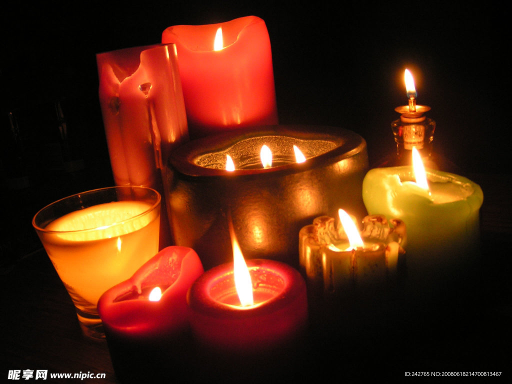 烛光图片