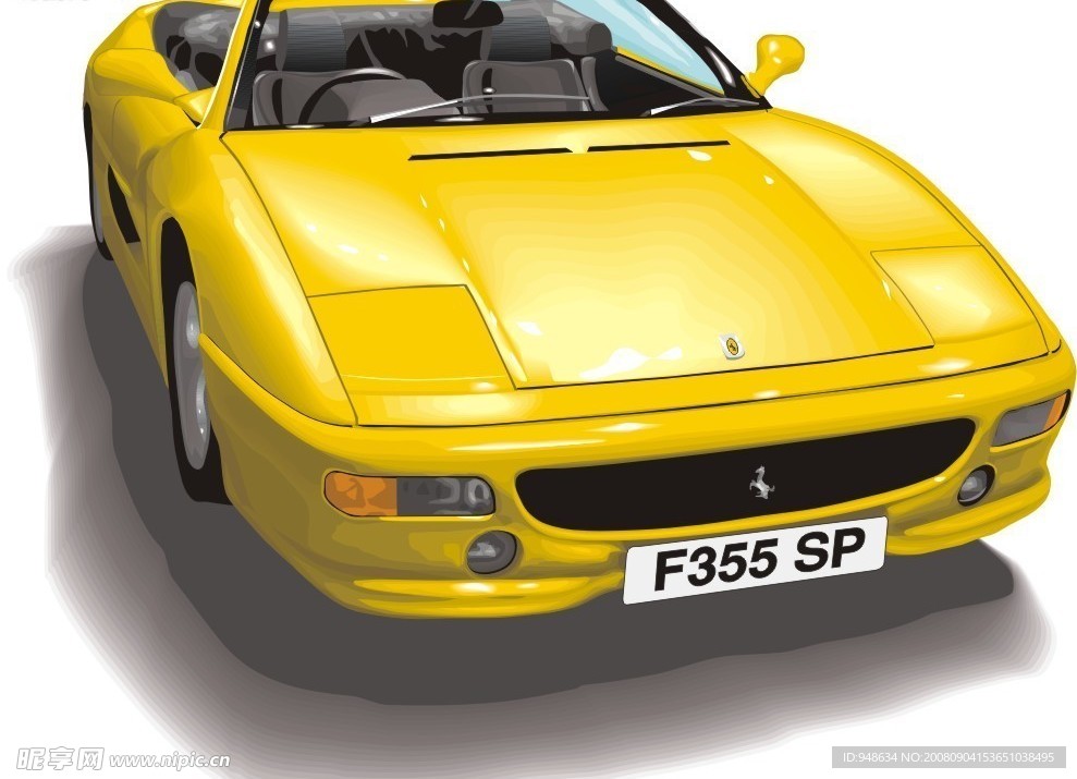 法拉利跑车