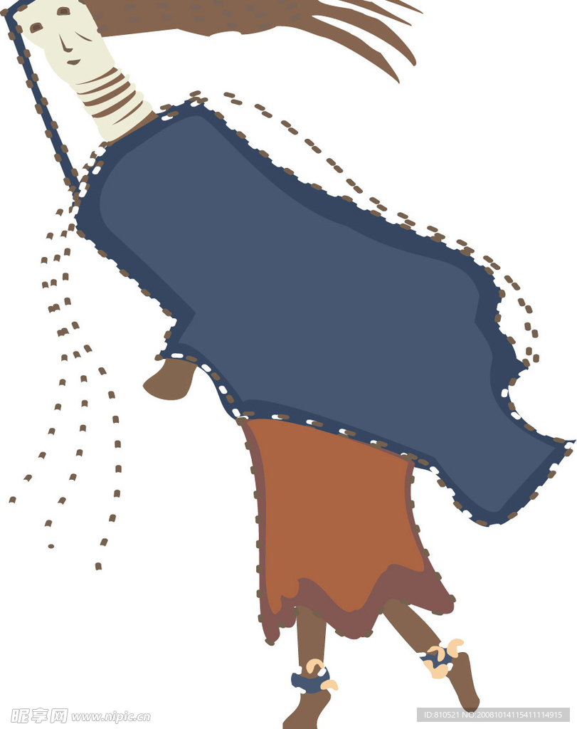 非洲艺术矢量图