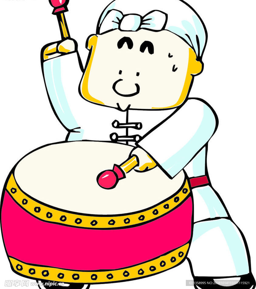 261幅超炫吉郎POP插画