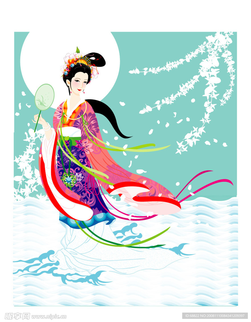 节日图片人物修饰