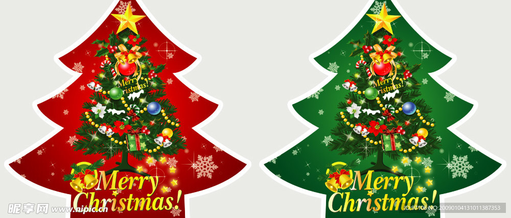 大型超市卖场圣诞地贴玻璃贴