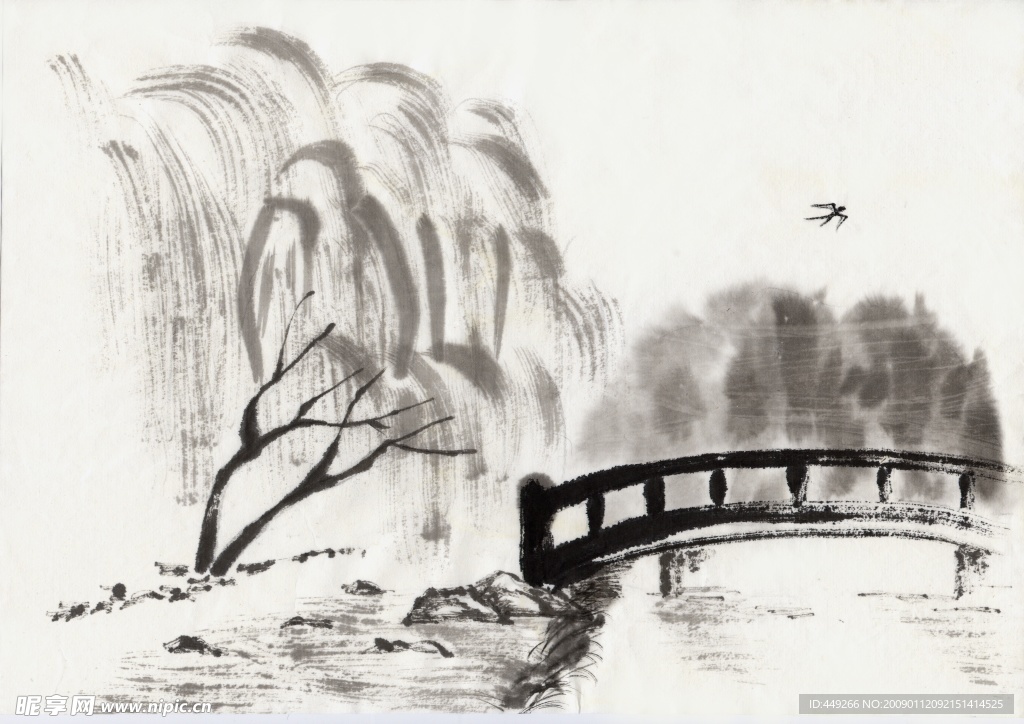 古代风景 美术绘画 意境文化 山水