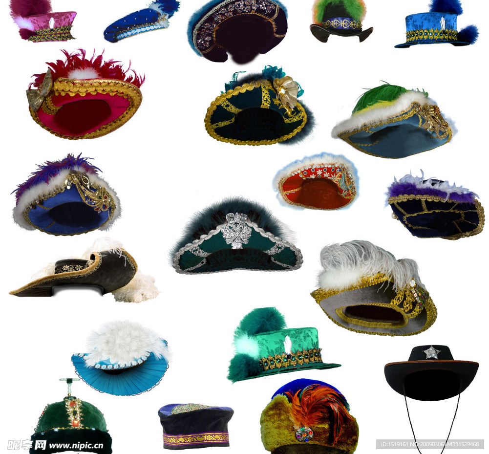 贵夫人女士帽子集合