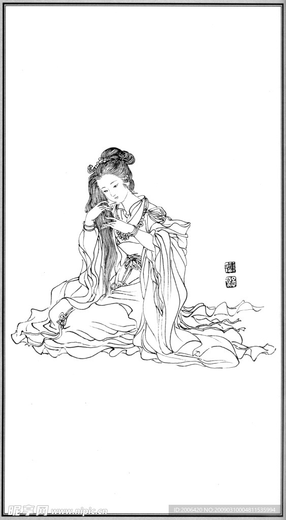 中国神话人物033玉女