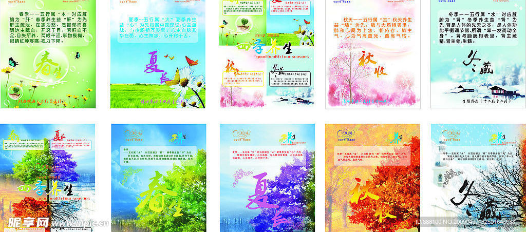 两套精品四季养生