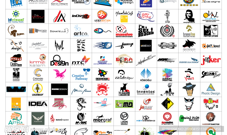全球著名广告公司标志大全_收藏A