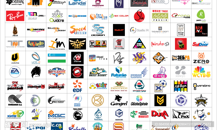 全球著名广告公司标志大全_收藏D