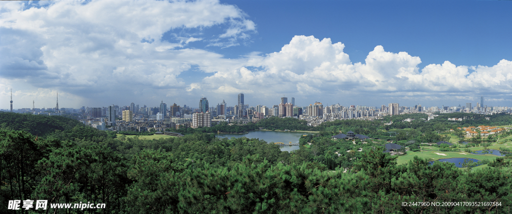 广州全景（摇头机反转片）