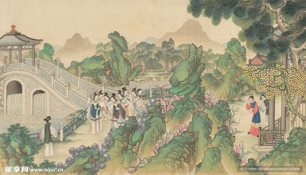 孙温绘红楼梦图系列5