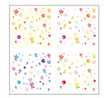 花朵 矢量 背景