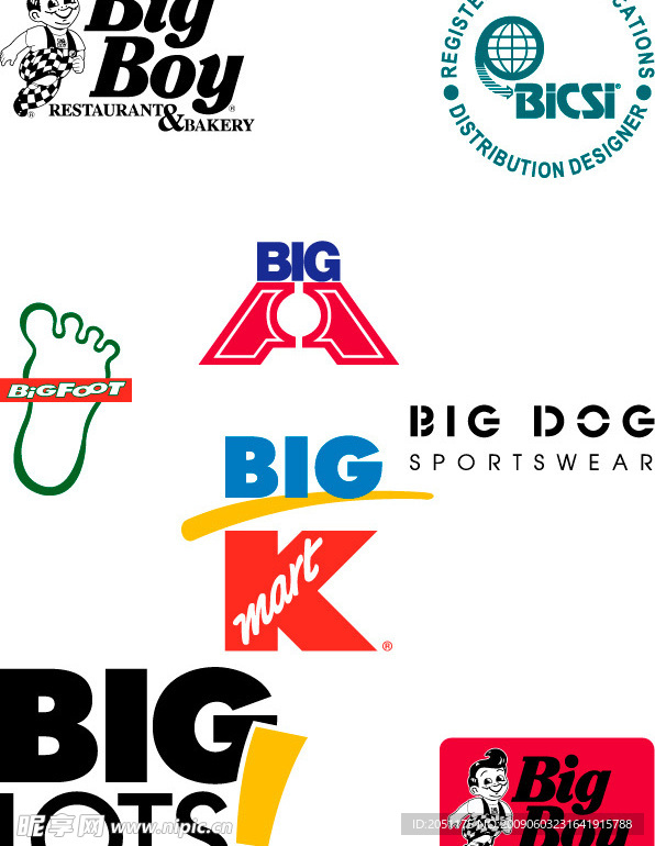 big公司logo标志