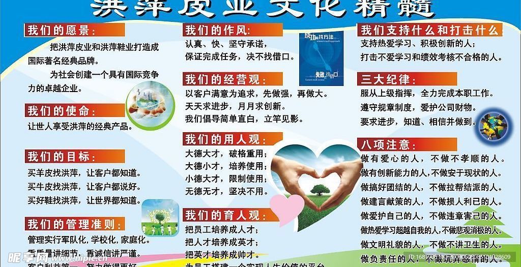 文化精髓宣传栏