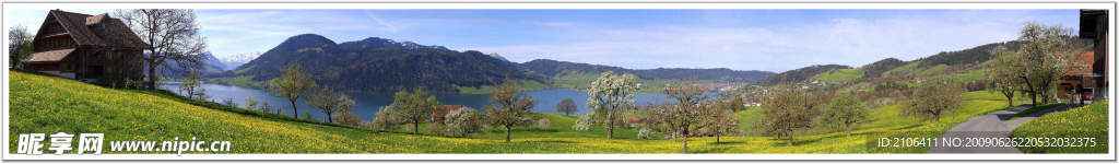 景色怡人的全景图