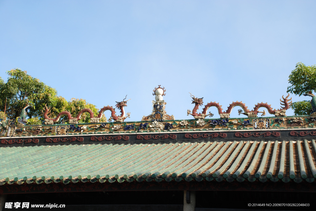 南海神庙 双龙戏珠