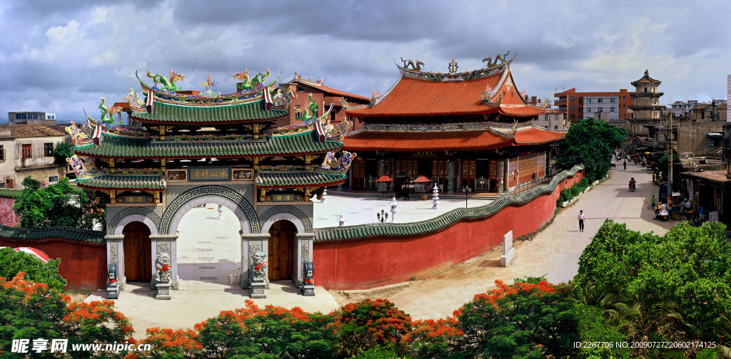 晋江市水心禅寺春色