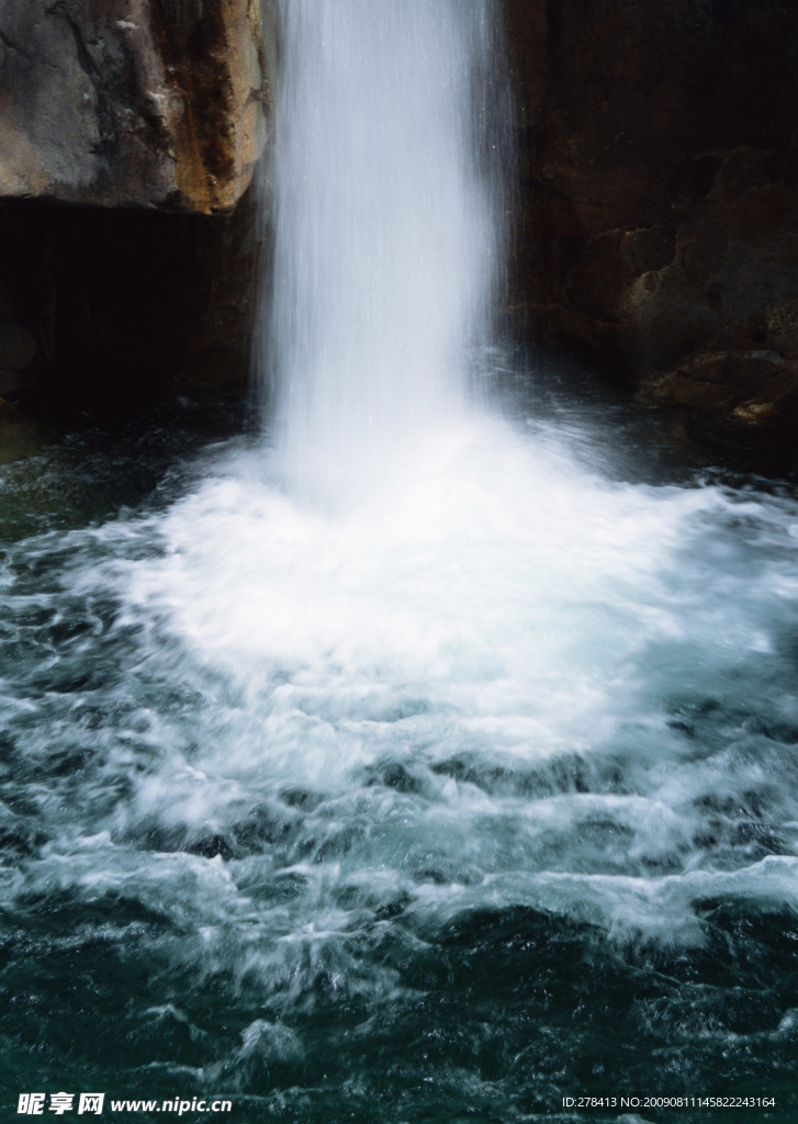 溪水 瀑布 涌泉 流水 山泉