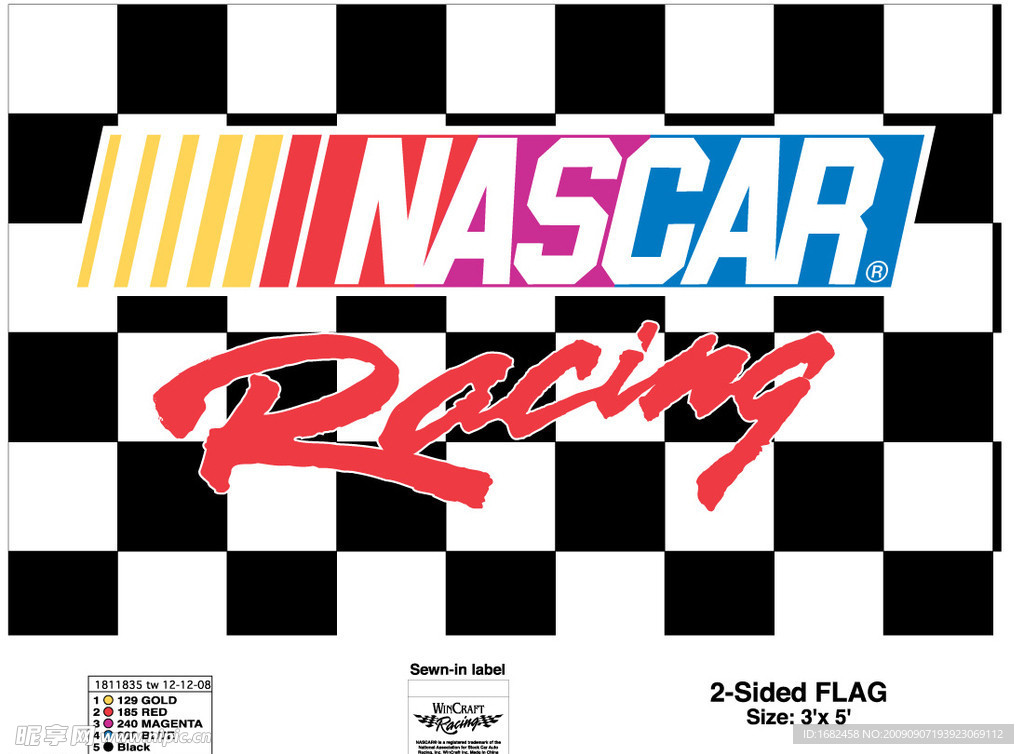 RACING (NASCAR)运动旗