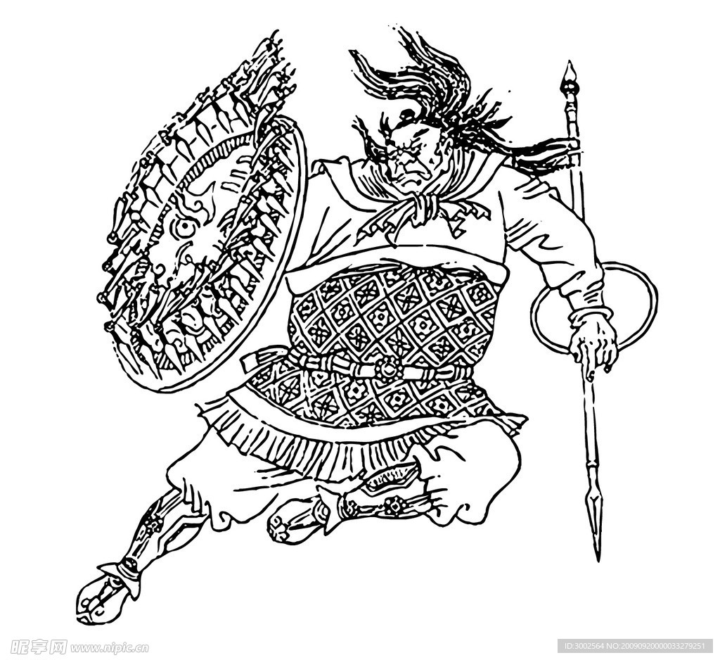 八臂哪吒项充 ai