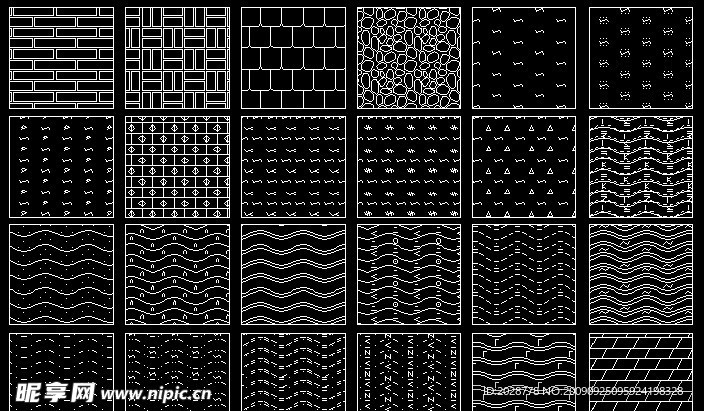 CADl自定义填充图块
