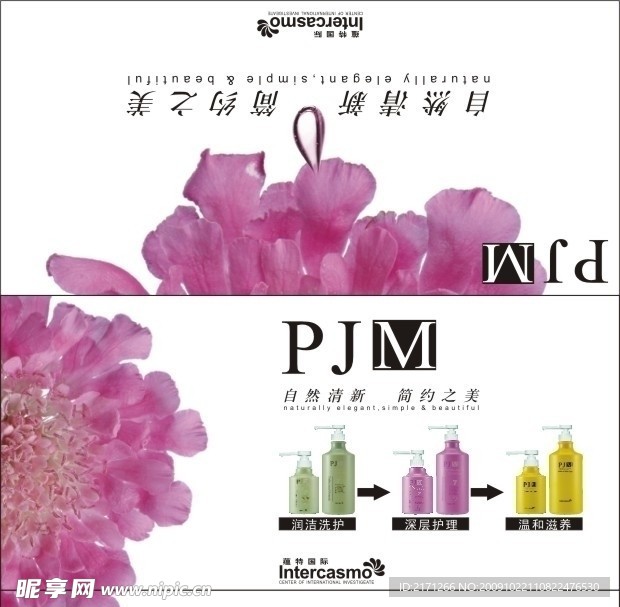 最新洗发水宣传台卡