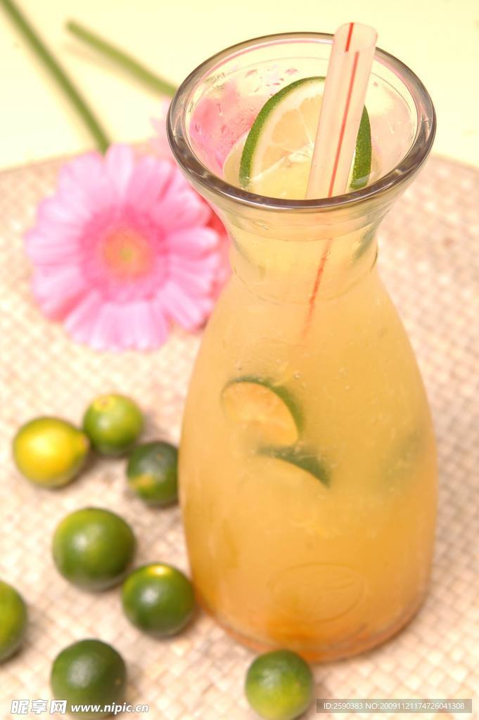 青柠檬柑橘特饮