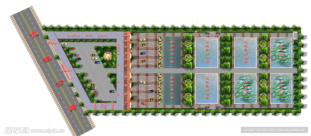 某酒店平面规划图