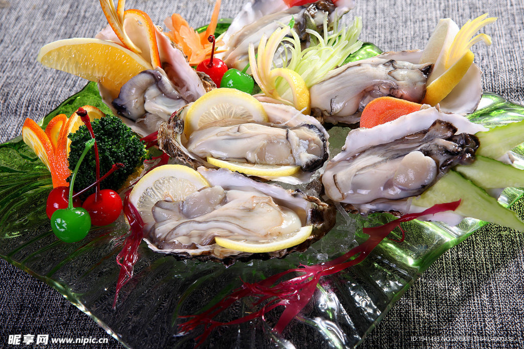 加拿大生蚝刺身