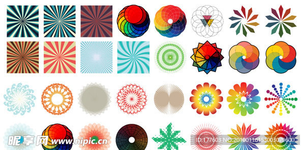 幻彩 梦幻 眩光 酷炫背景