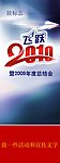 2010年总结会X展架
